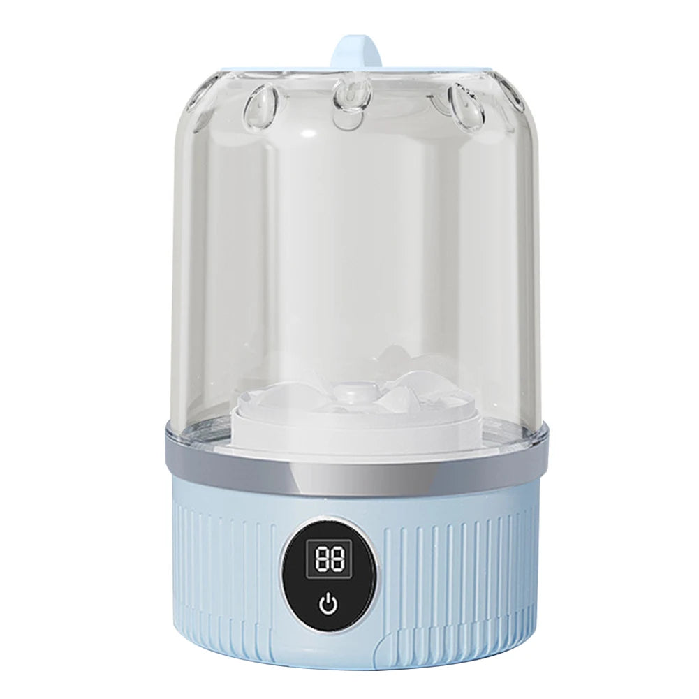 Automatic Laundry Cup with Laundry Cup Portable Washing Machine Rechargeable Mini Special Washer for Travel Home and Dormitory